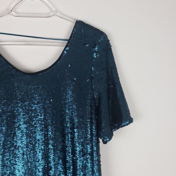 Honey Punch Sequin Cocktail Dress - Picture 2 of 6